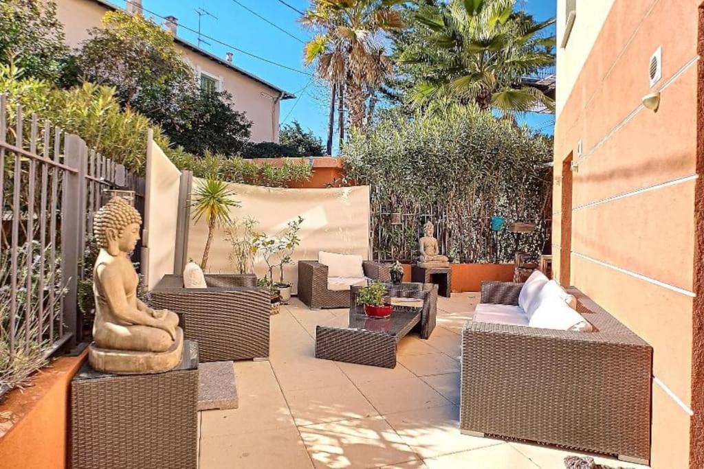 Proche Mer 3P+40M2 Terrasse Αντίμπ Εξωτερικό φωτογραφία