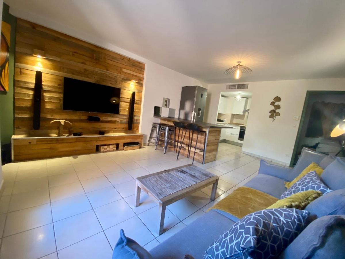 Proche Mer 3P+40M2 Terrasse Αντίμπ Εξωτερικό φωτογραφία